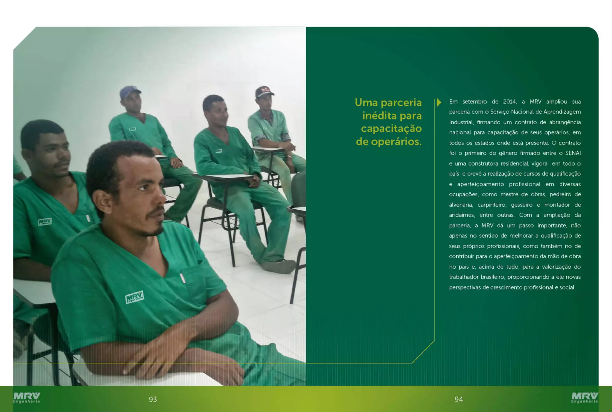 MRV Engenharia: Book Relações Humanas 2014