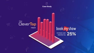 Case Study
CleverTap BookMyShow
increase user
retention by
How
helped
25%
 