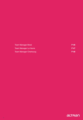 45
Team Manager Brest P 46
Team Manager Le Havre P 47
Team Manager Cherbourg P 48
 