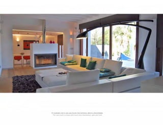 El resultado ﬁnal es una casa mucho más luminosa, abierta y desenfadada.
 The ﬁnal result is a house with much more illumination, open and fresh.
 