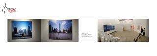 Weng Fen / 翁奋
Bird’s Eye View New Beijing, 2007
Photo, 160x200 cm
Sitting on the Wall - ShenZhen, 2001
Photo, 125x160 cm
 