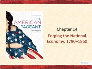 Chapter 14
Forging the National
Economy, 1790–1860

 