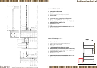 GRUPPO E - Tiziana Trivigno|Carmela De Lorenzo|Antonio La Gioia
Particolari costruttivi
 
