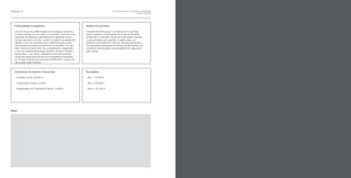 Proyecto 13                                                                             Foro de presentación de proyectos empresariales
                                                                                                                     15 de abril de 2010




   Potencialidad Competitiva:                                   Ámbito de Actividad:

   Uno de los puntos diferenciales de la empresa reside en      Inicialmente la empresa va a operar en el mercado
   el hecho de que se va a cubrir un mercado, como es el de     local y regional, comenzando por la Isla de Tenerife,
   cubiertas de pequeña superﬁcie para instalación de po-       donde hay un elevado número de potenciales clientes
   tencias menores a 20 Kw, donde no existen competidores       y oportunidades que explotar. A medio plazo, se
   debido a que son proyectos poco atractivos para el tipo      pretende una expansión hacia el mercado peninsular y
   de empresa que opera actualmente en el sector. Por otro      los mercados emergentes de África, donde también se
   lado, daremos soluciones muy competitivas y adaptadas        presentan innumerables oportunidades de negocio en
   a uno de nuestros principales clientes, el sector hotelero   este campo.
   de las Islas, y por último, estaremos entre las primeras
   empresas españolas de servicios energéticos reguladas
   en Europa a través de la directiva 2006/32/CE, lo que nos
   da un gran valor añadido.



   Previsiones Económico Financieras:                           Resultados:

   - Inversión inicial: 25.000 €                                - Año 1: 16.000 €

   - Financiación Propia: 6.000 €                               - Año 2: 50.400 €

   - Necesidades de Financiación Ajena: 19.000 €                - Año 3: 107.300 €




Notas:
 