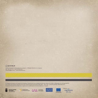 Book Presentacion Proyectos Emprende.ull 2009/10