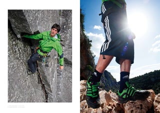 sx, Matteo Della Bordella - foto Getty Images
dx, modello Fabio Palma - foto Pietro Bagnara
 