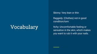 Feeling Raggedy Book report | PDF