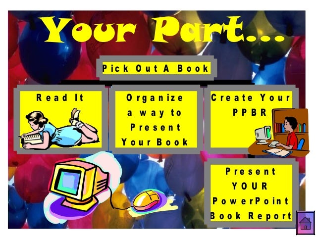 book report powerpoint