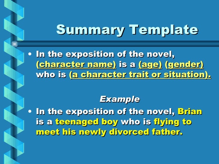 Book Report Summary