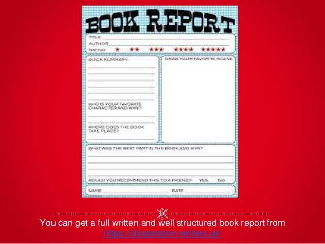 Reliable Book Report Writing Service from Experts