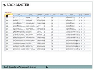 Repository Book Book repository management system | PPTX