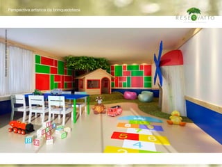 Perspectiva artística da brinquedoteca
Materialexclusivoparatreinamentodecorretores
 