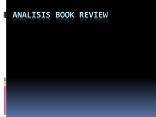 ANALISIS book Review 