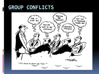 GROUP CONFLICTS
 