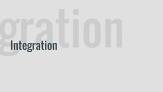 grationIntegration
 