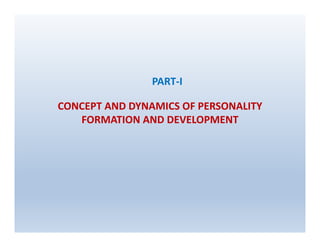Book review Dynamics of Personality Development by J.R.Bhatti | PDF