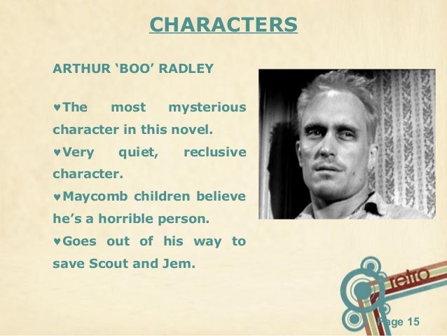 boo radley character traits