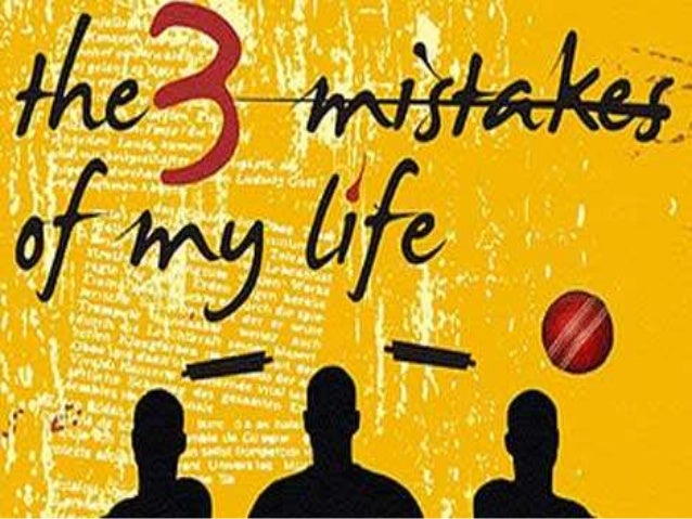 book review of 3 mistakes of my life ppt