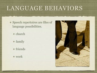 Language and Communication | KEY