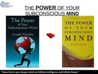 Book review - Power of your subconscious mind | PPT