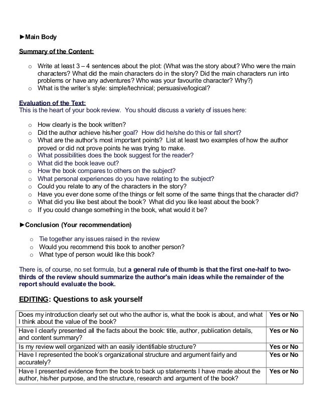 apa book review format