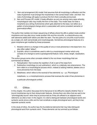 Book review of analyzing grammar an introduction | PDF