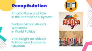 Book review on africa in world politics | PDF