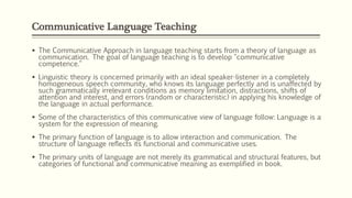 Book review on approaches and methods in language teaching | PPTX ...