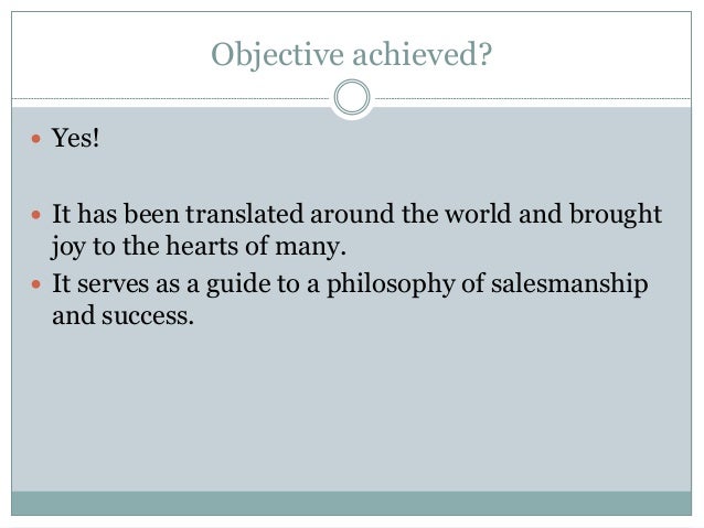 book review the greatest salesman in the world og mandino og mandino 10 scrolls