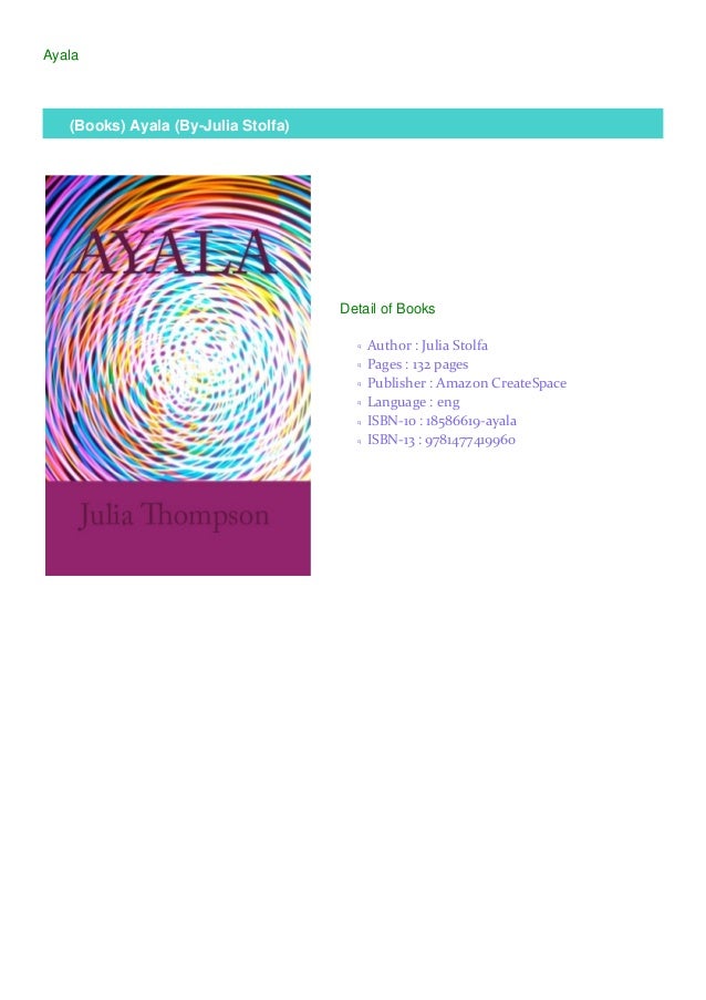 Books Ayala By Julia Stolfa