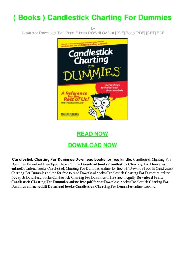  Books Candlestick Charting For Dummies