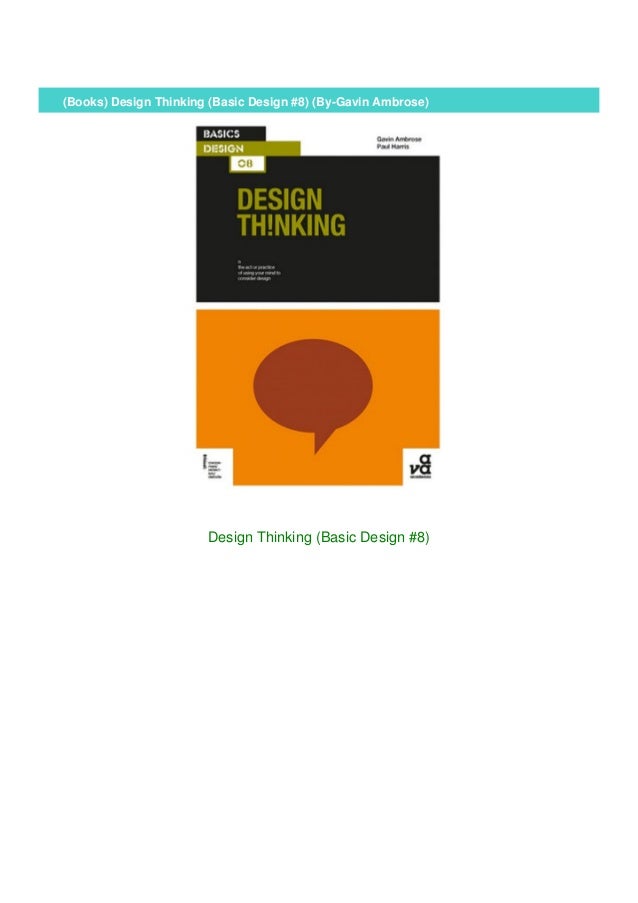 (Books) Design Thinking (Basic Design 8) (ByGavin Ambrose)