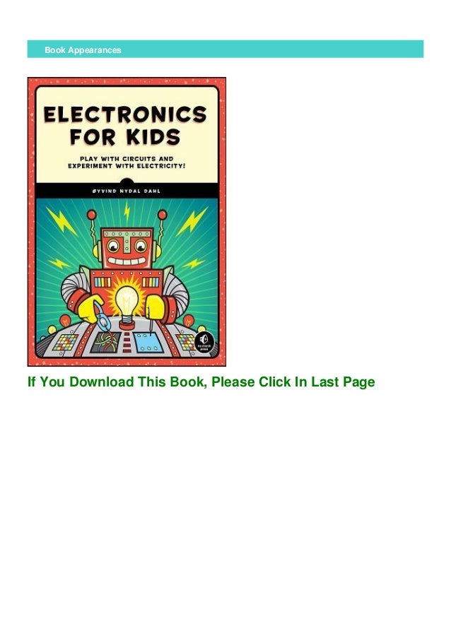 (Books) Electronics for Kids A Lighthearted Introduction (By Oyvind