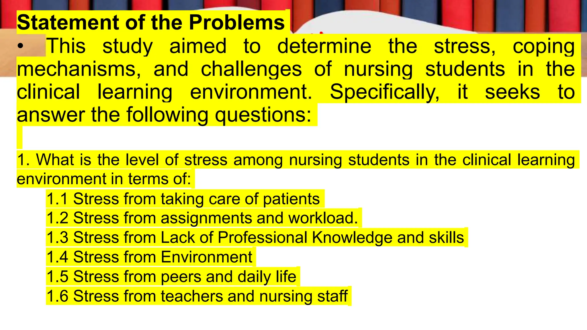 .ppStress, Coping Mechanism, and Challenges of Nursing Students in the ...