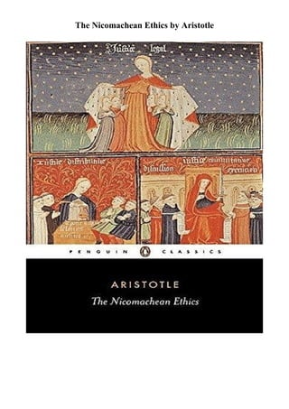 The Nicomachean Ethics by Aristotle
 