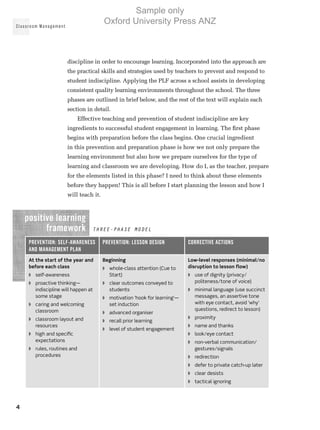 A Positive Learning Framework for Classroom Management | PDF ...