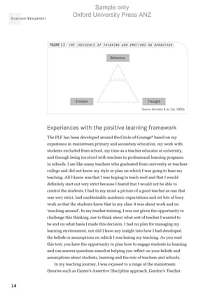 A Positive Learning Framework for Classroom Management