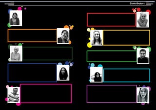 Megan Lumsden, Shopping
Megan, or better yet known as the Aberdeen Tiger, is absolutely
grrrrreat (with a Scottish accent of course). A photo without her isn’t
a real photo until she’s in it striking one of her famous poses. But in all
seriousness, she’s a good friend, a kind soul, an occasional lead balloon
(just kidding, she never is) and a bona fide babe with her luscious red
locks. This Tiger is simply one a kind. Rawr.
Hera Sparnon, Layout , Survive Berlin
One of the most awesomest people on Earth, Hera’s travelled all
over the globe and made friends wherever she goes. She’s always
smiling and can be found at Mauerpark singing to the crowds. Hera is
definitely one of the coolest people around.
Contributors
Lily Prasuethsut, Editor-in-Chief
Our California girl and all-around top editor, Lily is a fan of all things
geek. When she’s not playing computer games or watching Star Wars
you can find her dancing to her favourite bands dressed as a soya bean
drink!
Sally Grondowski, Layout
Sally is, simply put, the sweetest girl in the world. Practically perfect in
every way and like a true English lady, she makes the best cup of tea
thissideoftheChannel.Nottobeunderestimated,thisyoungwoman
is also a pro-active creativity powerhouse.
Adam Harris, Recreation
Adam Harris, or rather Dr. Adam Harris, is top Lad with a capital L. Likes
a tipple or two and loves his chilies. Ten ja’s out of ten!
Helen Frear, Food & Drink
Helen brings a splash of fashionable sophistication to the group.
Good looking by day (even when she’s a tad hung over *cough*)
and by night with her hair whipping back and forth on the dance
floor. She’s down to earth and cracks a good joke, or two, as well.
Plus, you’d never guess she’s a Nottingham-er!
Victoria Lewis, Nightlife & Music
TECHNO, TECHNO, TECHNO, a bit of head jamming and more
TECHNO. Passionate music lover, she can party the night away
and still manage to whip up incredible reviews…..her flower
photography is also top-notch!
Louise Cheeseman, Sights
Despite her name, Louise is neither a cheese fanatic nor a man. She
can always be found armed and ready with a camera in hand and on
average, takes a photo every 12.6 seconds. She is an extremely nice,
quirky girl, who up to the age of 16 believed Robin Hood was an actual
Marj Clark, Museums & Memorials
Be warned! This Scottish wench will jabber away sharing stories
with anyone around her. In addition, she isn’t scared to show her
singing skills either. Every Sunday at Mauerpark, she has entertained
hundreds of people with hits by Madonna, Journey and the Divinyls.
Marjisagoodadditiontoanykindofgatheringassheissuretocreate
a smile on your face.
Sebastiaan Berswerda, Layout, Arts & Culture
GENAU. What would we do without the great and powerful
Sebastiaaaaaaaaaan? Do you like waffles–yes, he likes waffles! He
knows every song written, and he knows more than you, because Basti
is Fantasti. He has the body of Adonis, pulls a good duck face and also
takes a “GREEEAT Phot-oh.” He appears out the smoke in nightclubs like
a creepy ninja and dances like your dad. But we love him, and he gets our
R.E.S.P.E.C.T!
 