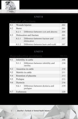 Jibachha's Textbook of Animal Health Volume-I | PDF