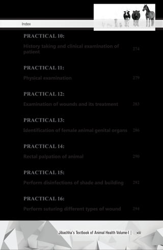 Jibachha's Textbook of Animal Health Volume-I | PDF