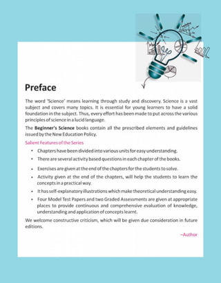 Book science1 CLASS - FIRST