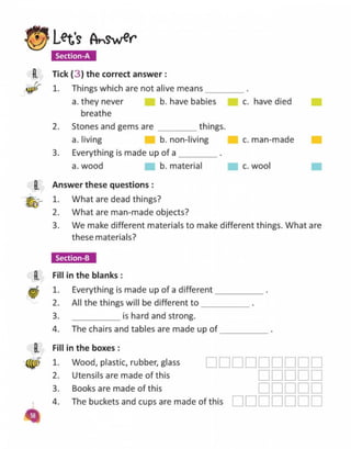 Book science1 CLASS - FIRST