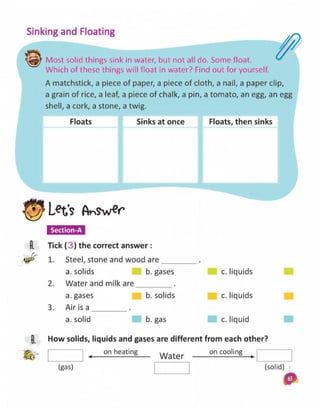 Book science1 CLASS - FIRST