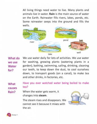 Book science1 CLASS - FIRST