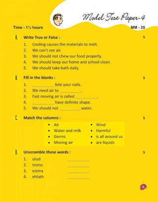 Book science1 CLASS - FIRST