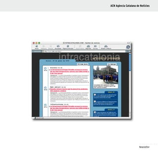 129
Newsletter
ACN Agència Catalana de Notícies
 