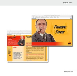135
Web personal. Blog.
Francesc Ferrer
 