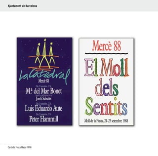 14
Cartells Festa Major 1998
Ajuntament de Barcelona
 