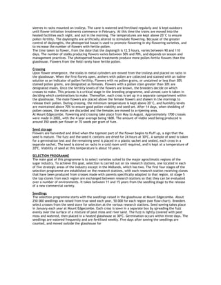 The Rack Fourth Altered Sugarcane seed, process, practices, frameworks | DOC