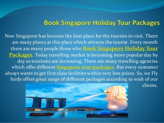 Book Singapore Holiday Tour Packages